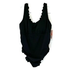Charmo NWT women’s 0X swimsuit black